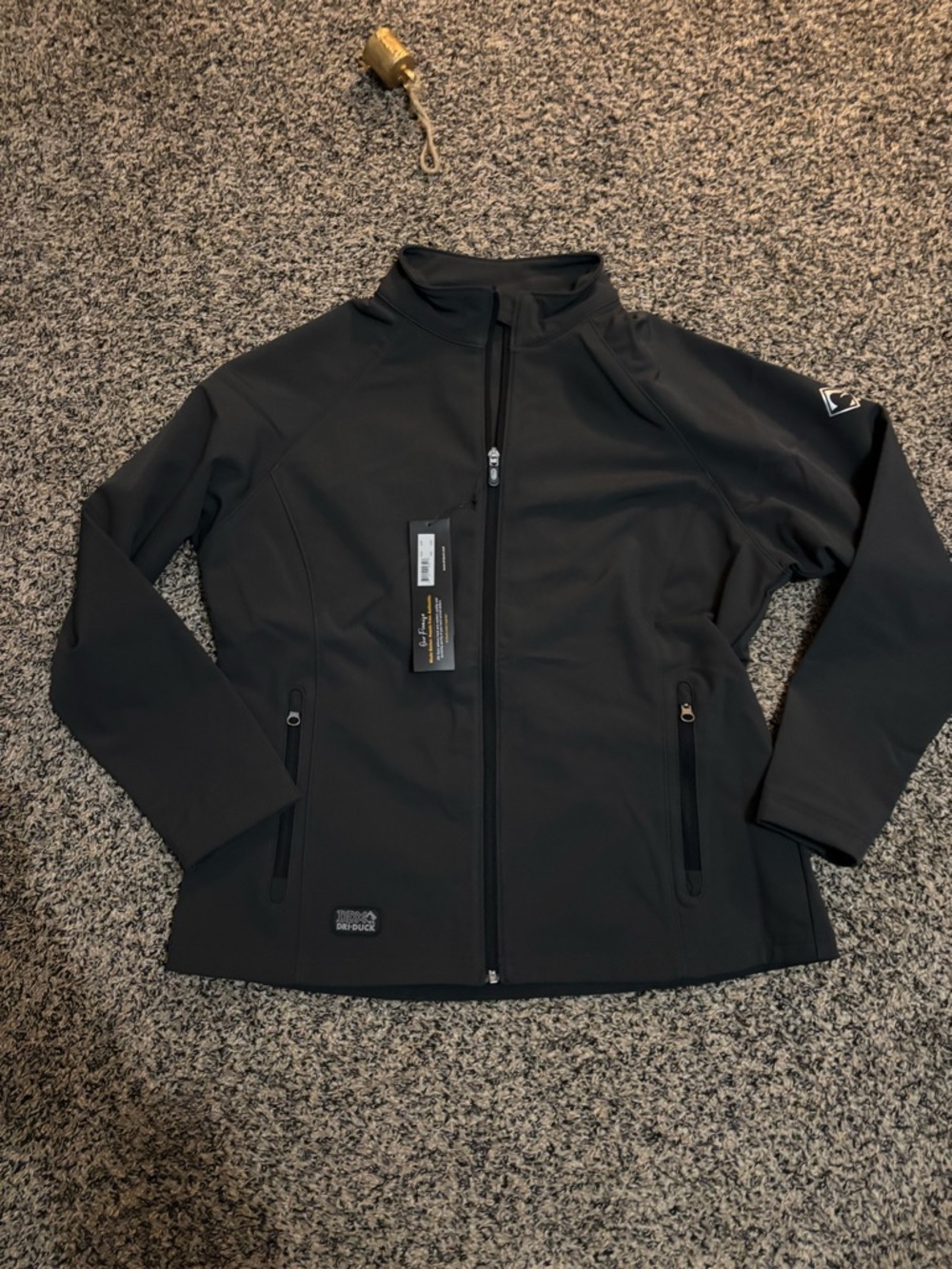 Women’s Dri Duck Black Softshell Jacket - Performance Shell